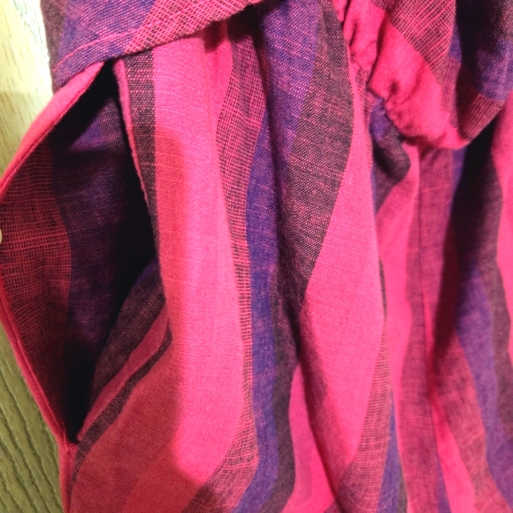 Anthropologie Amadi Linen Romper.Retail$128 ptp 18" (stretch) - Picture 6 of 7